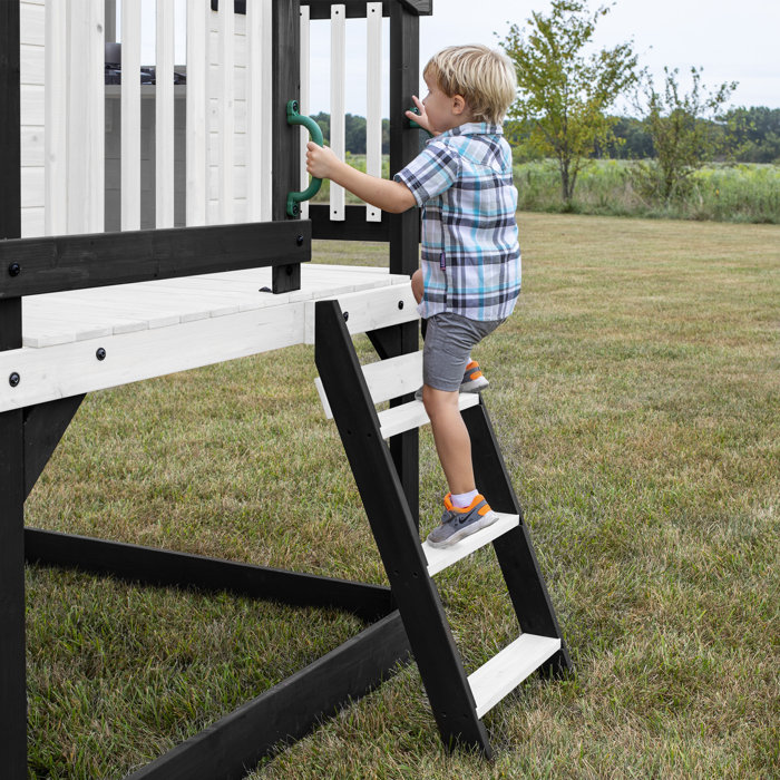 Backyard Discovery 6' x 10' Outdoor Cedar Playhouse with Kitchen